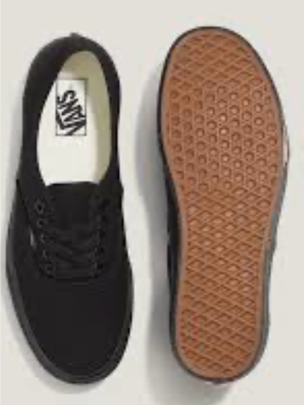 Vans kids Black Authentic Canvas Sneaker - Classic Low-Top